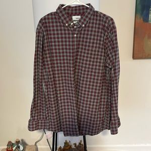 Sonoma, L, modern fit men’s button down shirt